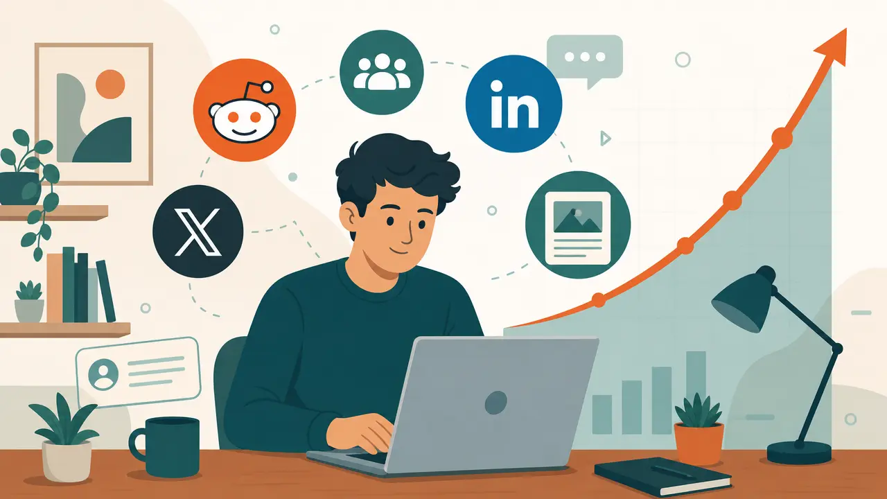 How a Solo Founder Hit 15K Users in 8 Weeks With $0 in Ads (And What It Means for Social Media Automation)